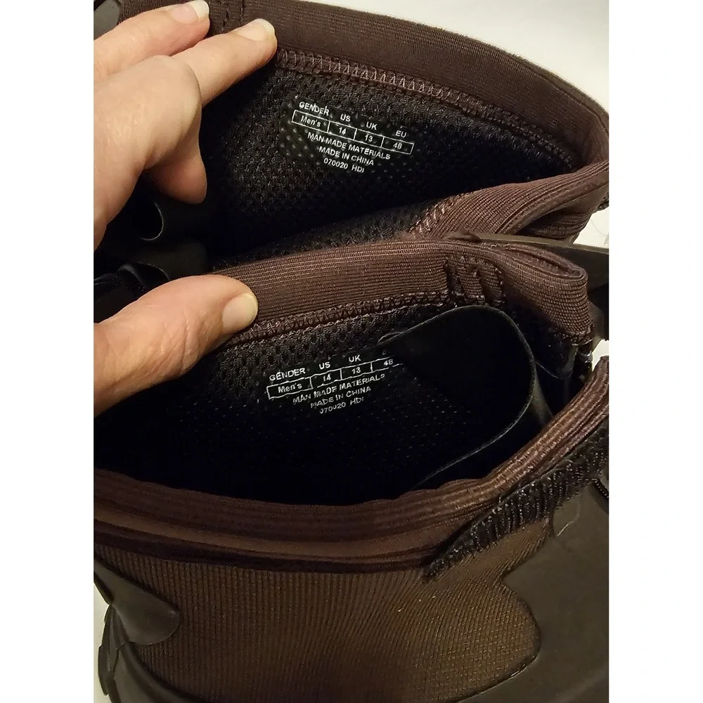 NWOT The Origional Muck Apex Mid Ankle Zip Suze 11 Brown Outdoor Hunting